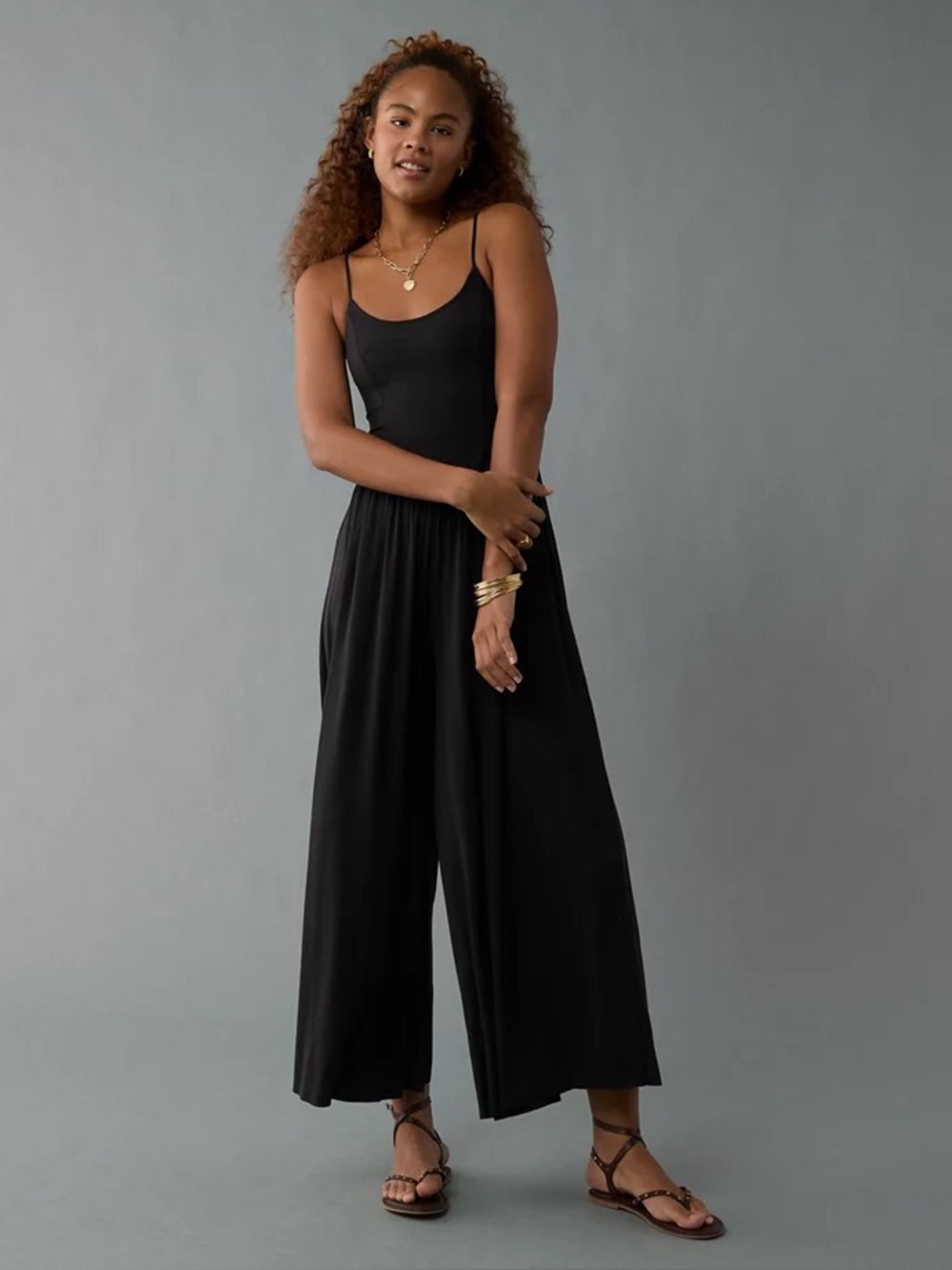 AE Soft and Sexy Wide-Leg Jumpsuit